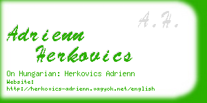 adrienn herkovics business card